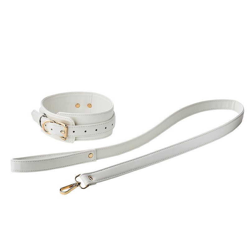 Collar Con Correa Blaze Elite Blanco