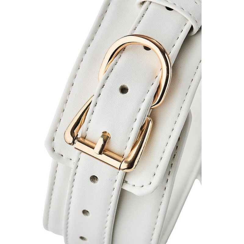 Collar Con Correa Blaze Elite Blanco