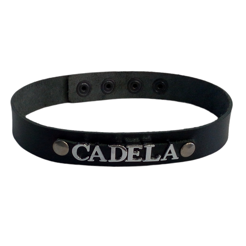Collar Cuero Cadela