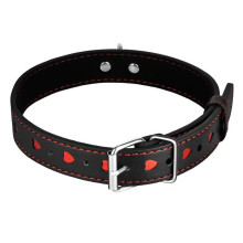Collar Y Correa Argus Fetish Corazones Rojos