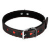 Collar Y Correa Argus Fetish Corazones Rojos