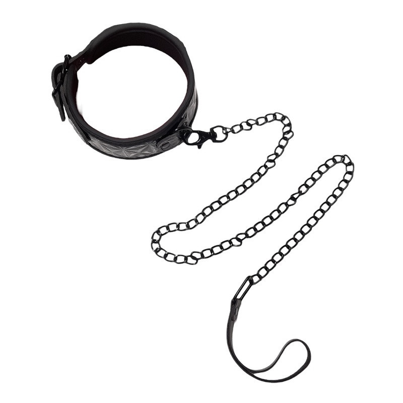 Collar Y Correa BTB Negro