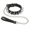 Collar Y Correa Fetish Tentation Anillas