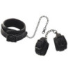 Collar y Esposas Fetish Submissive  Cuero Vegano