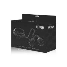 Collar y Esposas Fetish Submissive  Cuero Vegano