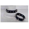 Collar y pulsera Punk Choker