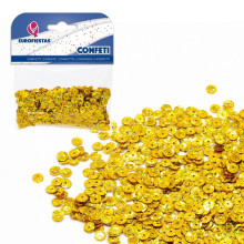 Confeti Brillante Lentejuelas Doradas
