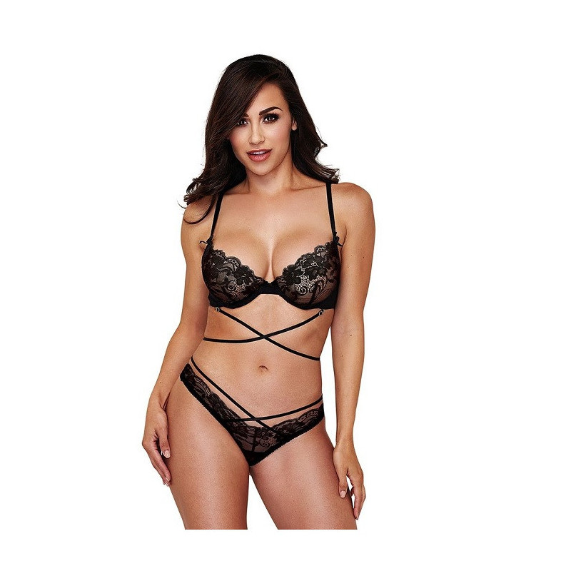 Conjunto 2 Piezas Baci Negro 3156