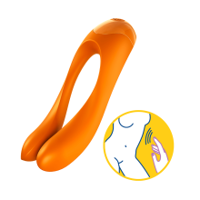 Dedal Estimulador Recargable Satisfyer Candy Cane