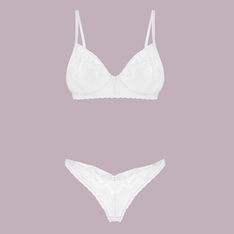Conjunto 2 Piezas De Obsessive Blanco Alissium