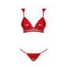 Conjunto 2 Piezas De Obsessive Hunteria Rojo