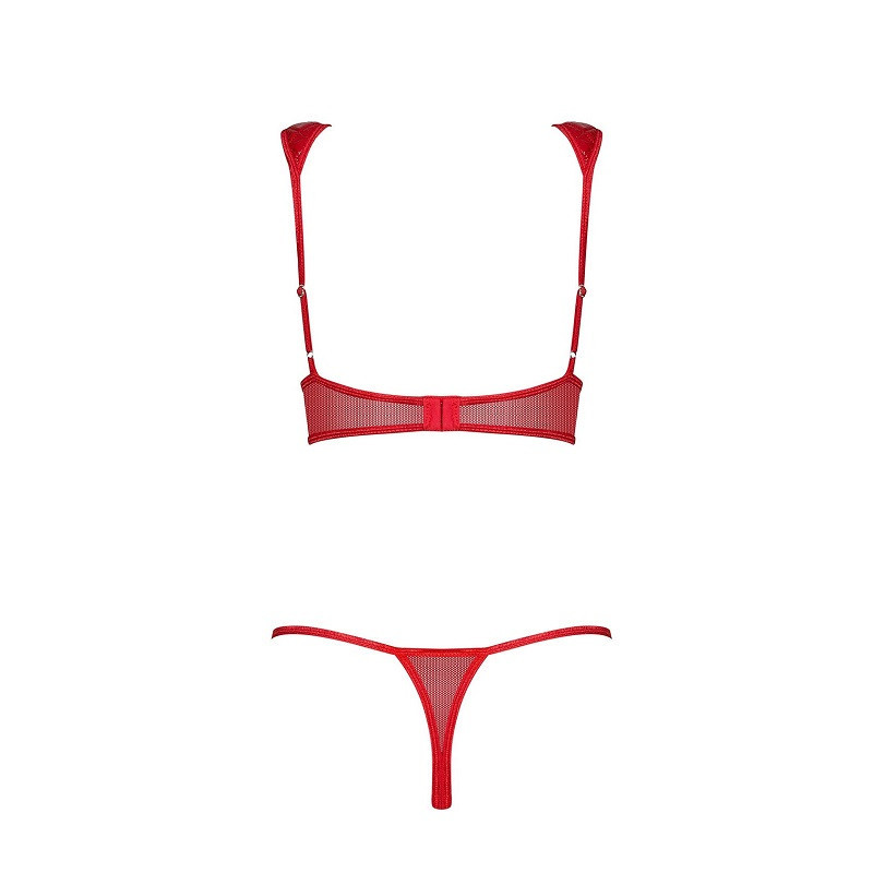 Conjunto 2 Piezas De Obsessive Hunteria Rojo