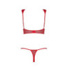 Conjunto 2 Piezas De Obsessive Hunteria Rojo