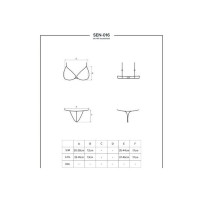 Conjunto 2 Piezas De Obsessive Negro Convertible Sen-016