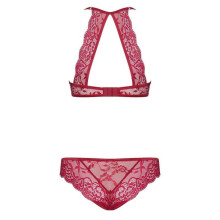 Conjunto 2 Piezas De Obsessive Rojo Burdeos Ivetta