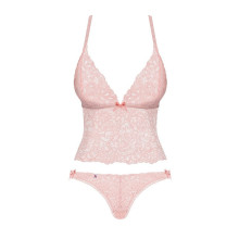 Conjunto 2 Piezas De Obsessive Rosa Top y Braguita Pink Delicanta
