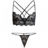 Conjunto 2 Piezas Queen Lingerie Negro 219736