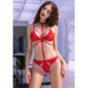 Conjunto 3 Piezas Chilirose CR-4633 Rojo