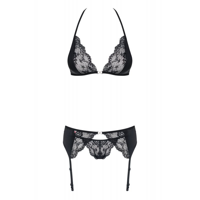 Conjunto 3 Piezas de Obsessive Charmea Negro