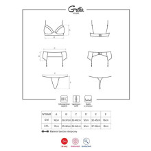 Conjunto 3 Piezas De Obsessive Negro Gretia