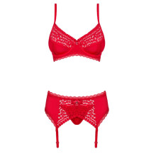 Conjunto 3 Piezas De Obsessive Rojo Jolierose