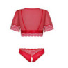 Conjunto 3 Piezas De Obsessive Rojo Lovica