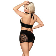 Conjunto 3 Piezas Wetlook Sexy Lingerie 7158