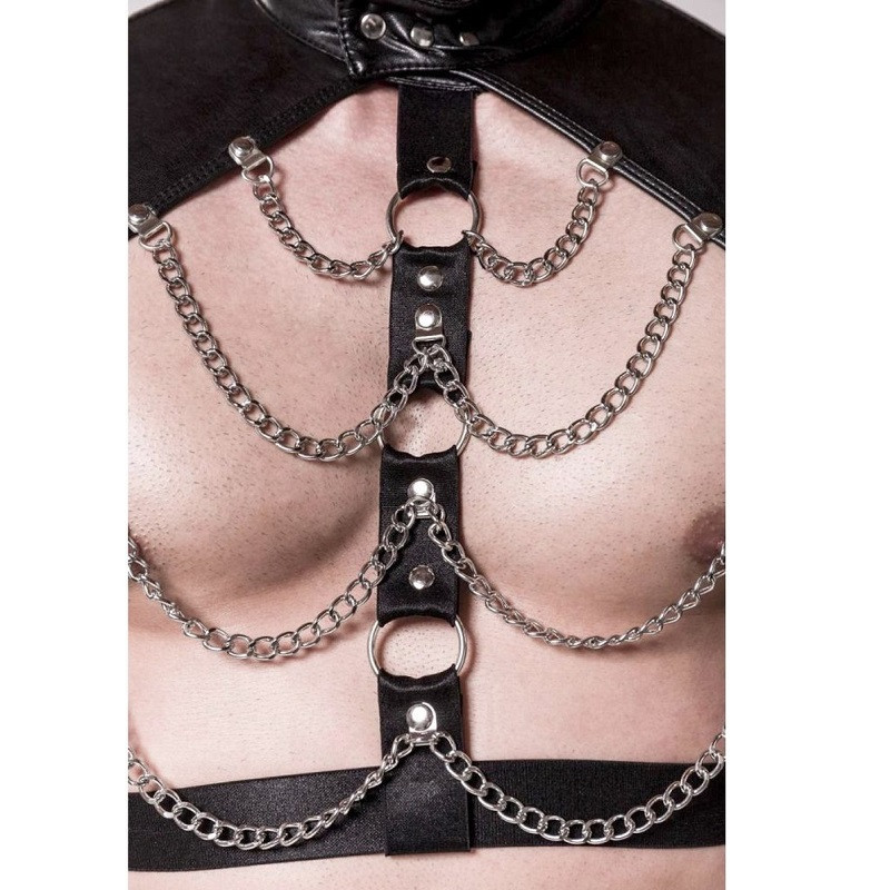 Conjunto BDSM Grey Velvet 20051