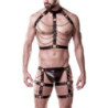 Conjunto BDSM Grey Velvet 20052