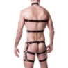Conjunto BDSM Grey Velvet 20052