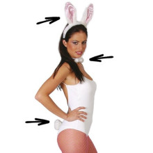 Conjunto Conejita Blanco/Rosa