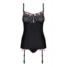 Conjunto Corset De Obsessive Floweria 2 Piezas