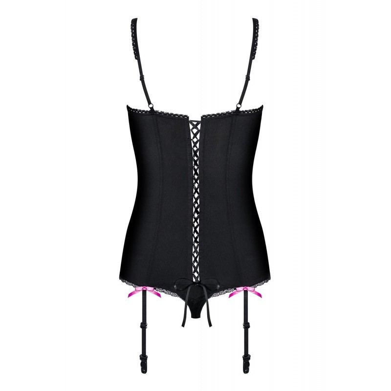 Conjunto Corset De Obsessive Floweria 2 Piezas