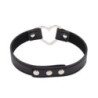 Gargantilla Choker Latetobed Negra Con corazón