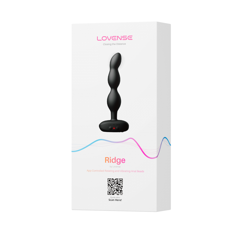 Control Remoto APP Tira Bolas Silicona Recargable Ridge By Lovense