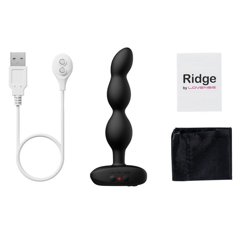 Control Remoto APP Tira Bolas Silicona Recargable Ridge By Lovense