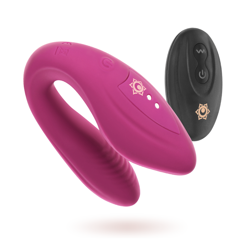 Control Remoto Estimulador Pinza Recargable Ritual Kama Magenta