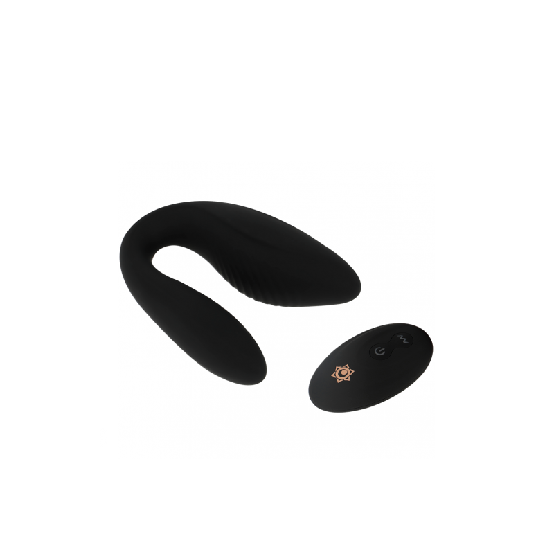 Control Remoto Estimulador Pinza Recargable Ritual Kama Negro