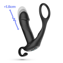 Control Remoto Estimulador Vibrador Impulsor con Anillo Magoo Crushious