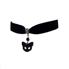 Gargantilla Choker Terciopelo Gato
