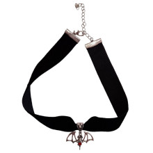 Gargantilla Choker Terciopelo Murciélago