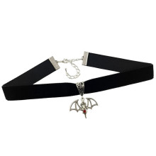 Gargantilla Choker Terciopelo Murciélago