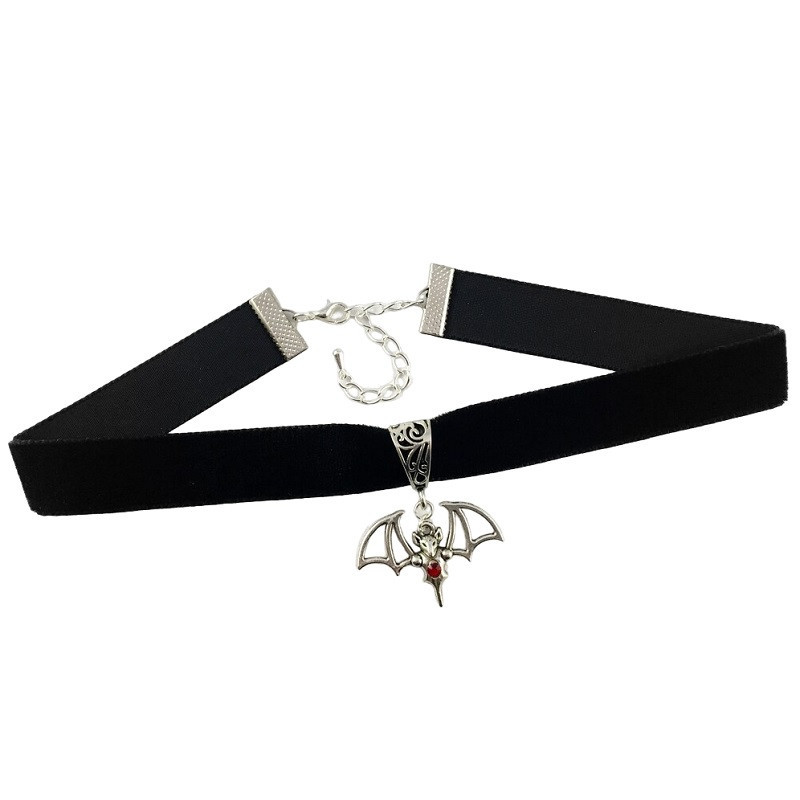 Gargantilla Choker Terciopelo Murciélago