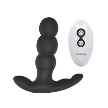 Control Remoto Estimulador Vibrador Rotativo Nalone Pearl Negro