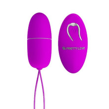 Control Remoto Huevo De Pilas Selkie Pretty Love Morado