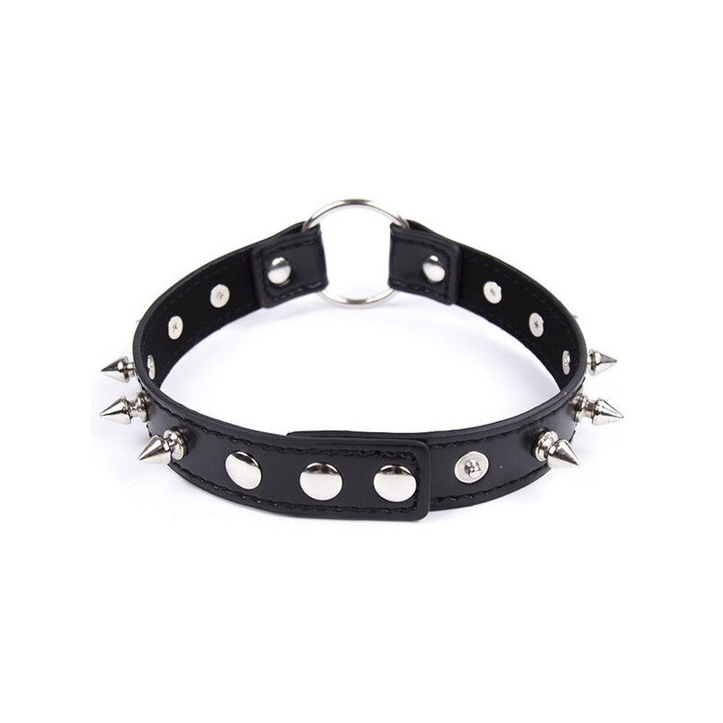 Gargantilla Con Pinchos Choker Fetish Aro