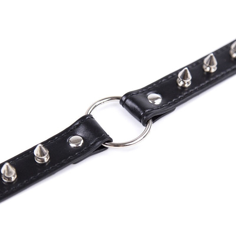 Gargantilla Con Pinchos Choker Fetish Aro