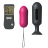 Control Remoto Huevo de Pilas y Plug Anal Marc Dorcel