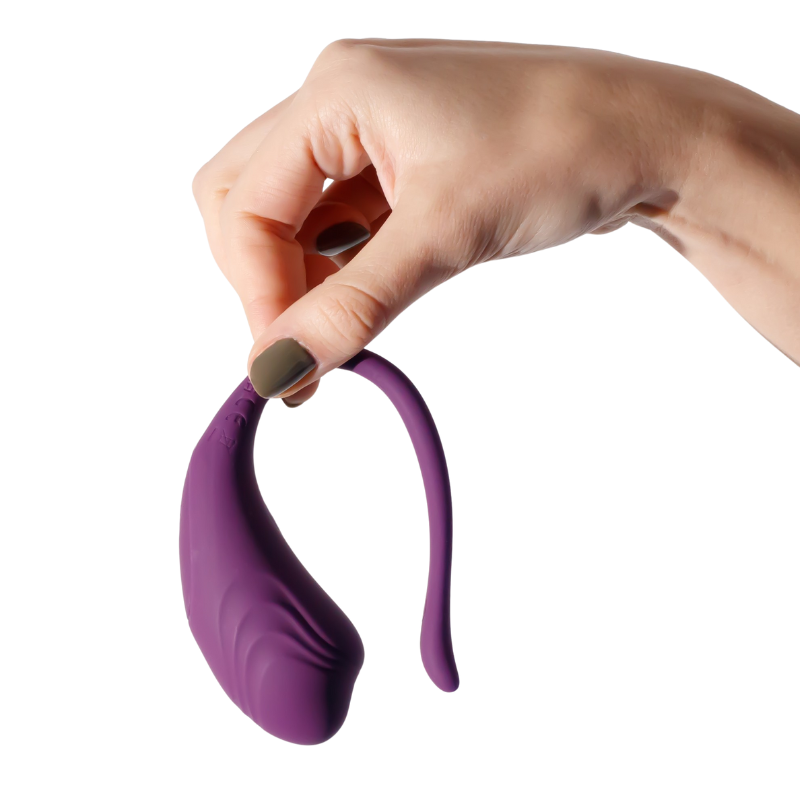 Control Remoto Huevo Vibrador Crushious Tamago Morado