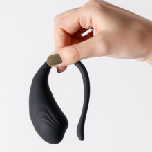 Control Remoto Huevo Vibrador Crushious Tamago Negro